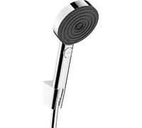 hansgrohe Pulsify Select S Set de support de douche 105 3jet Relaxation EcoSmart, avec flexibles de douche 160cm, 24305000, Couleur: chrome