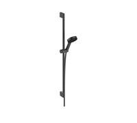 Hansgrohe Pulsify Select - Set de pommeau de douche, 3 jets, EcoSmart, barre de 96 cm et flexible, noir mat 24171670