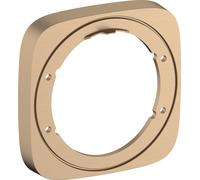 hansgrohe PuraVida Rosette de prolongation, 15597140, Couleur: Bronze brossé