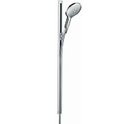 hansgrohe Raindance 150 rail de douche 26626400 Select 150, 90 cm, blanc chromé , tuyau de 160 cm