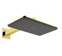 Hansgrohe Raindance Alive Q - Douche de tête, 21x34 cm, 2 jets, EcoSmart, aspect or poli 24551990