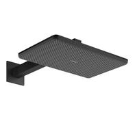 Hansgrohe Raindance Alive Q douche à effet de pluie avec bras 34.3x21.4 cm rectangulaire noir 24551670