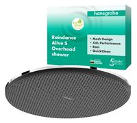 Hansgrohe Douche à effet de pluie Raindance Alive S 30x30 cm ronde chrome 1 jet EcoSmart 24523000