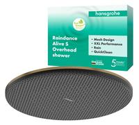 Hansgrohe Douche de tête Raindance Alive S 24523140 300 mm 1 jet EcoSmart+ 6 l/min Bronze brossé