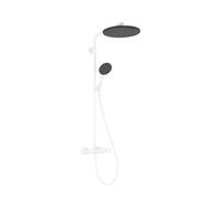 Hansgrohe Ensemble de douche mural Raindance Alive S Puro 24593700 Thermostat EcoSmart Blanc mat