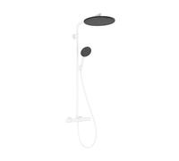 Hansgrohe Ensemble de douche mural Raindance Alive S Puro 24593700 Thermostat EcoSmart Blanc mat