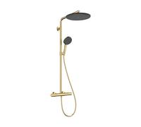 hansgrohe Raindance Alive S PURO système de douche 300 1jet avec élément Ecostat, 24592990, Couleur: Optique en or poli