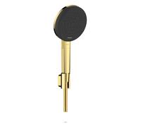 hansgrohe Raindance Alive S Set de support de douche 125 3jet EcoSmart avec flexibles de douche Isiflex 160cm, 24612990, Couleur: Optique en or poli
