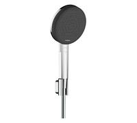 hansgrohe Raindance Alive S Set de support de douche 125 3jet EcoSmart avec flexibles de douche Isiflex 160cm, 24612000, Couleur: chrome