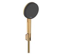 hansgrohe Raindance Alive S Set de support de douche 125 3jet EcoSmart avec flexibles de douche Isiflex 160cm, 24612140, Couleur: Bronze brossé