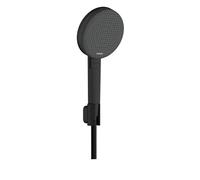 Support de douche Hansgrohe Raindance Alive Select S 24612670, pommeau de douche 125 mm, 3 jets, noir mat