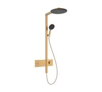 hansgrohe Raindance Alive S Système de douche 300 1-jet EcoSmart avec ShowerSelect Comfort, 24583140, Couleur: Bronze brossé