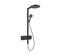 Hansgrohe Raindance Alive S ensemble de douche mural avec thermostat oui noir 24583670