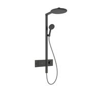 hansgrohe Raindance Alive S système de douche 300 1jet avec ShowerSelect Comfort, 24582340, Couleur: Chrome noir brossé