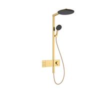 hansgrohe Raindance Alive S système de douche 300 2jet avec ShowerSelect Comfort, 24595990, Couleur: Optique en or poli
