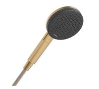 Hansgrohe Raindance Alive Select S - Pommeau de douche, 3 jets, EcoSmart+, bronze brossé 24512140