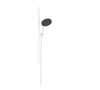 Hansgrohe Ensemble de douche Raindance Alive Select S – 3 jets EcoSmart – Blanc mat
