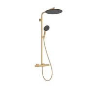 Hansgrohe Raindance alive showerpipe - 300 1 jet Ecostat Element - Bronze brossé 24593140