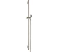 Hansgrohe Raindance - Barre de douche Unica'S Puro 900 mm, avec flexible de douche, nickel brossé 28631820