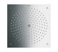 Hansgrohe Raindance douche à effet de pluie 26x26 cm carrée chrome 26472000