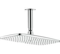 hansgrohe Raindance E 360 Douchette aérienne à 1 jet d'air avec raccordement au plafond 100mm EcoSmart 9 l/min, 26604000
