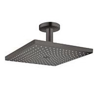 hansgrohe Raindance E Douche de tête 26250340 1jet, avec raccord au plafond, noir brossé