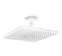 Hansgrohe Raindance douche à effet de pluie avec bras 30x30 cm carrée blanc 26250700
