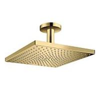 hansgrohe Raindance E Douche de tête 26250990 1jet, avec raccord au plafond, optique or poli