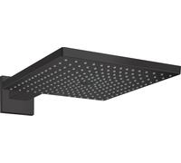 hansgrohe Raindance E Douche de tête 300, 1jet EcoSmart, avec bras de douche, 26239670, Couleur: noir mat