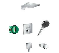 Hansgrohe Raindance E - Set de douche 300 avec thermostat encastré, chrome 27918000