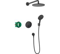 Hansgrohe Raindance ensemble de douche encastré avec thermostat oui noir 27959670