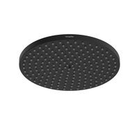 Hansgrohe Pomme de douche Raindance S 240 PowderRain – 24 cm, 1 jet, noir mat