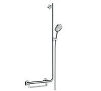 hansgrohe Raindance Select S Ensemble de douche 120 3jet avec barre de douche 110 cm à droite, 26326000, Couleur: chrome