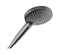 Hansgrohe Douchette à main Raindance Select S 120 EcoSmart – Ø125mm, 3 jets, 8,3 l/min, noir brossé