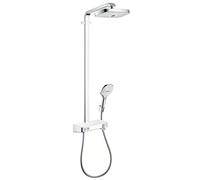 Hansgrohe Ensemble de douche mural Raindance Select E 300 2 jets ShowerTablet 27126400 Chrome/Blanc