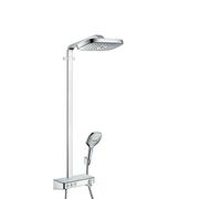 hansgrohe Raindance Select E Colonne de douche 300 3 jet avec mitigeur thermostatique ShowerTablet Select 300, chromé, 27127000