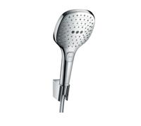 Hansgrohe Set de douche Raindance Select E 120 – 3 jets, support & flexible 125 cm, chrome 26700000