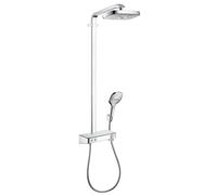 Hansgrohe Set de douche Raindance Select E 300 – Thermostat, 2 jets, EcoSmart 9l/min, chrome
