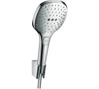 hansgrohe Raindance Select E Set de support de douche 120 3jet avec flexible de douche longueur 125cm, chrome, 26700000