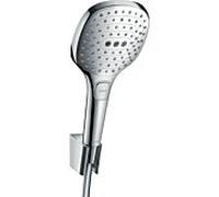 Hansgrohe Set de douche Raindance Select E 120 – 3 jets, support & flexible 125 cm, chrome 26700000