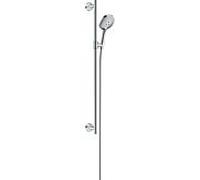 hansgrohe Raindance Select S 120 set de douche 2632300 chromé , EcoSmart, tringle de 90 cm Unica Comfort
