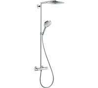 hansgrohe Raindance Select S 300 Tube de douche 1 jet, avec thermostat, chromé, 27114000