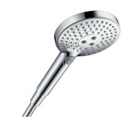 Hansgrohe Pommeau de douche Raindance Select S 120 – 3 jets, EcoSmart 8,5 l/min – Chrome 26531000
