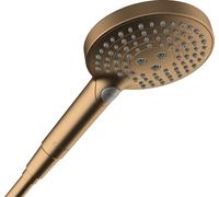 hansgrohe Raindance Select S Douchette à main 120 3 jet PowderRain, 26014140, Couleur: Bronze brossé