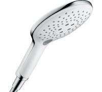 hansgrohe Raindance Select S Douchette à main 150 3 jet EcoSmart 9l/min, blanc/chromé, 28588400
