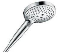 Hansgrohe Pommeau de douche Raindance Select S 3 jets PowderRain EcoSmart+ chrome 26516000