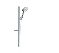 Hansgrohe Raindance Select S - Set de douche 120, 3 jets, EcoSmart 9l/min, barre de douche 90 cm, chrome 27649000