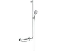 hansgrohe Raindance Select S Ensemble de douche 120 3jet avec barre de douche 110 cm à droite, 26326000, Couleur: chrome