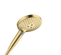Hansgrohe Raindance Select S - Pommeau de douche 120, 3 jets, or poli 26530990
