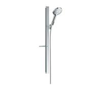 Hansgrohe Set de douche Raindance Select S 120, 3 jets, EcoSmart 9 l/min, barre 90 cm, chrome
